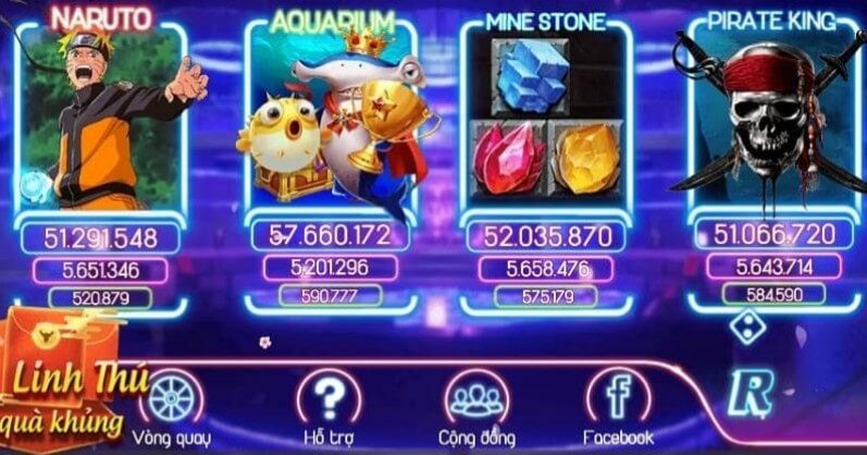 Trang chủ của cổng game nổ hũ Boa Club